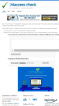 Mobile Screenshot of htaccesscheck.com